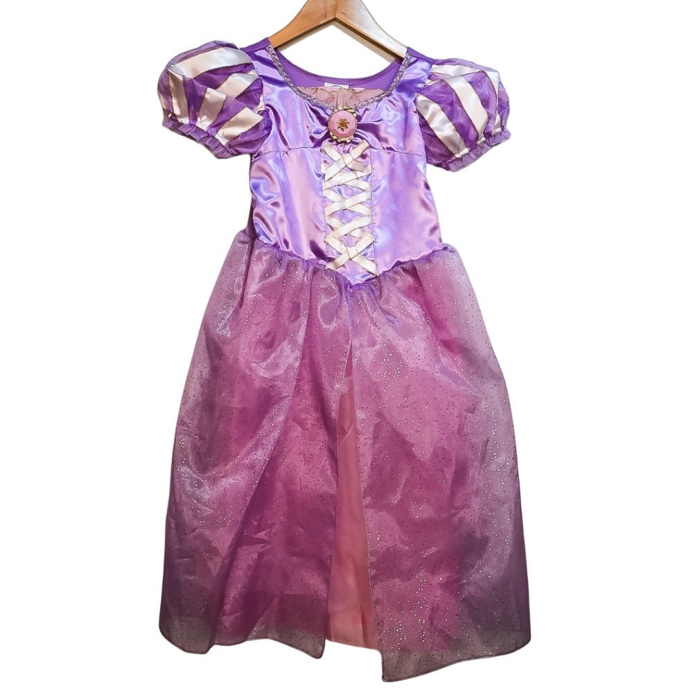 Disney Rapunzel Costume Dress Girls Size 5/6 Tangled Princess